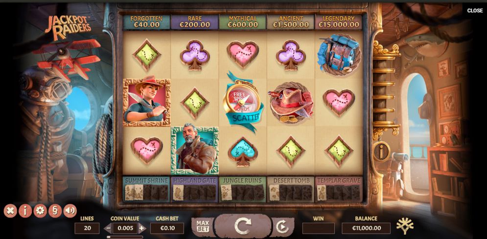 win 4000 THB in Jackpot Raiders - Happyluke slot game